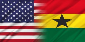 Relations between two countries. USA and Ghana