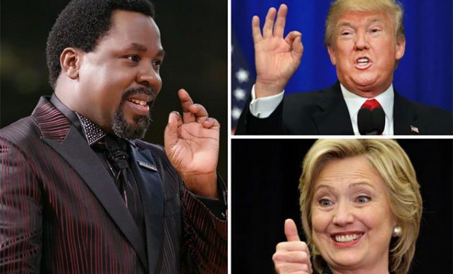 T.B. Joshua breaks silence after US election prophecy failed pathetically