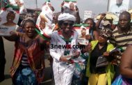 Nana Konadu takes campaign to Kasoa