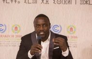 Climate Change: Celebrated Singer AKON Makes Strong Case For Africa