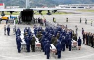 Victims of Colombia crash take final flights home to Brazil