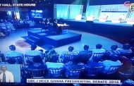 Six candidates battle for supremacy in GBC, NCCE 2016 Prsidential Debate