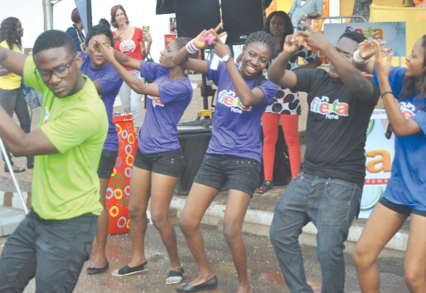 Azonto dance concert at James Town