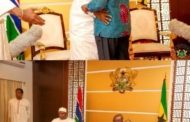 Gambian President thanks President Akufo-Addo for defending country's democracy