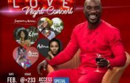 Kwabena Kwabena To 'Romance' Accra with 'Vitamilk Love Night' Concert