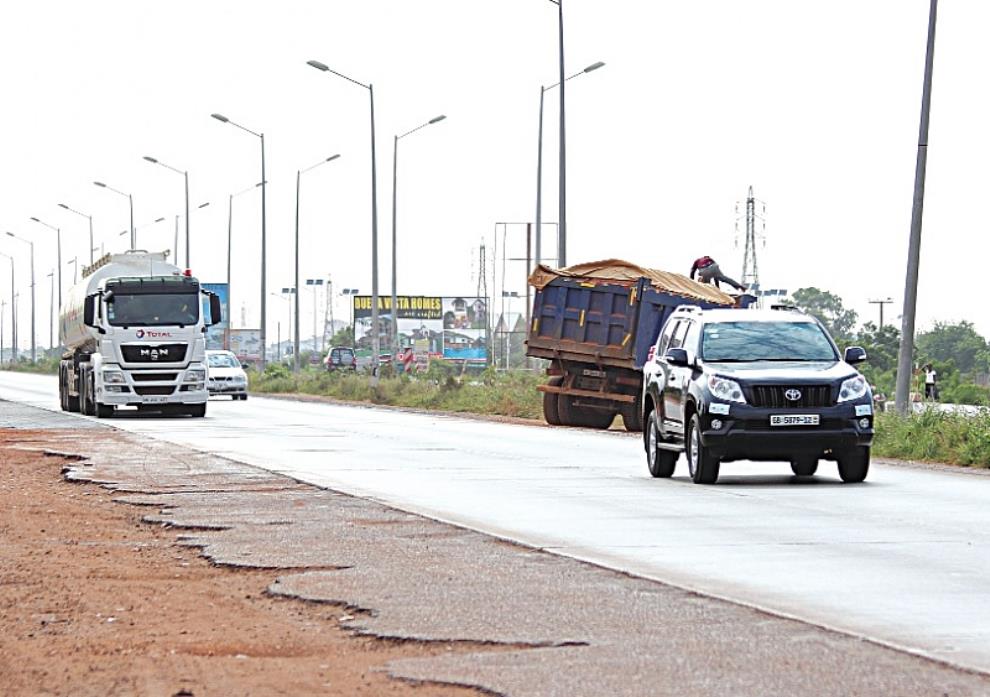 Minister Hints Tema Motorway Squatters To Be Chased Out