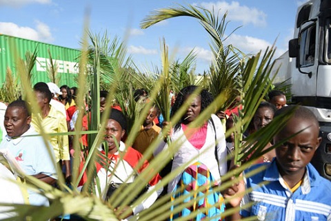 ICGC Children Mark Palm Sunday