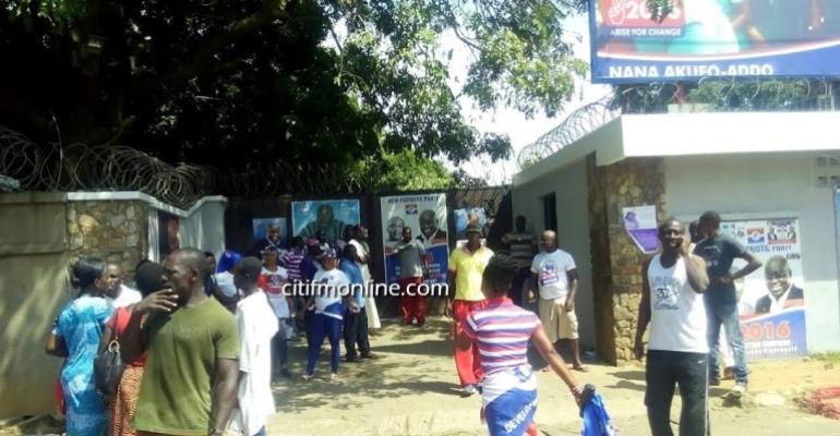 Nana Addo’s Residence Declared National Security Zone, Traders Around Asked To Vacate