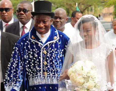 Goodluck Jonathan’s daughter’s grand wedding 4 years ago