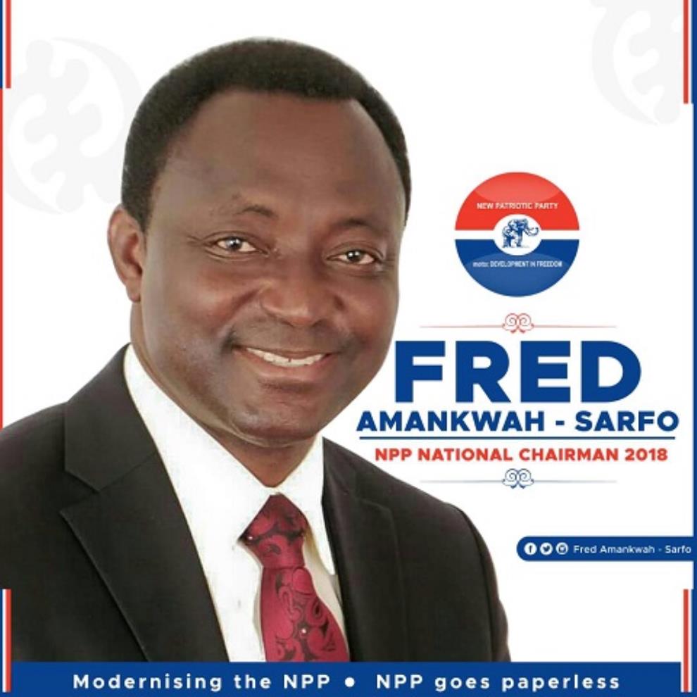 Fred Amankwa Safo Rescinds Decision To Contest For NPP Elections