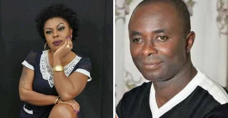 Photo: Afia Schwar In Another Sex Scandal With Peace FM’s Kwasi Aboagye