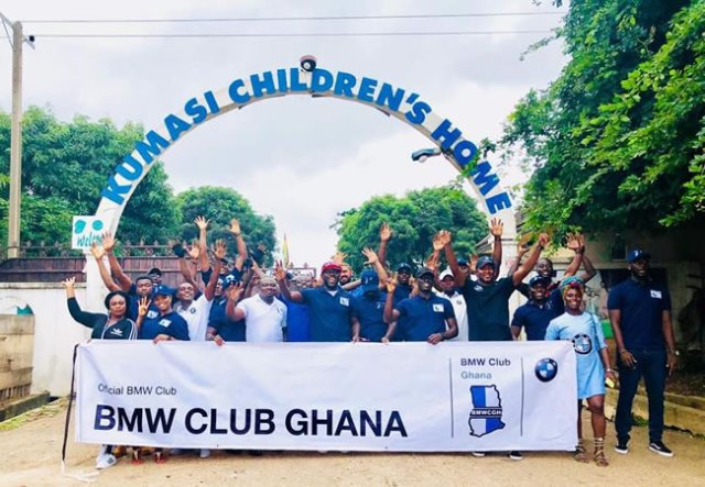 BMW Club storms Kumasi metropolis