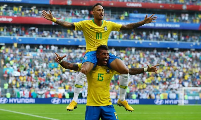Neymar stars as Brazil beat Mexico to reach last eight