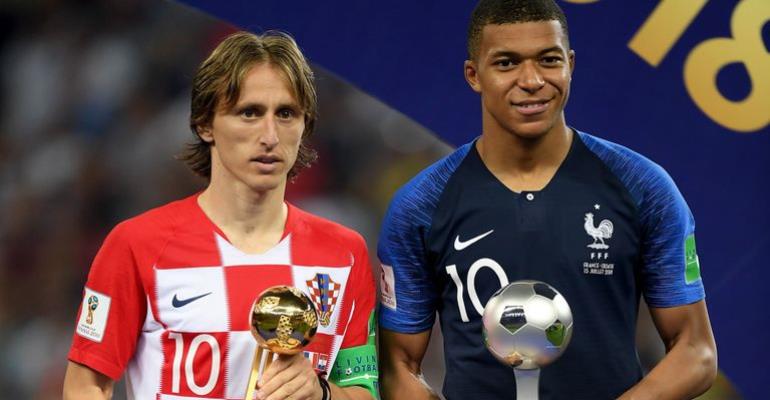 2018 World Cup: Luka Modric, Kylian Mbappe, Thibaut Courtois Honoured