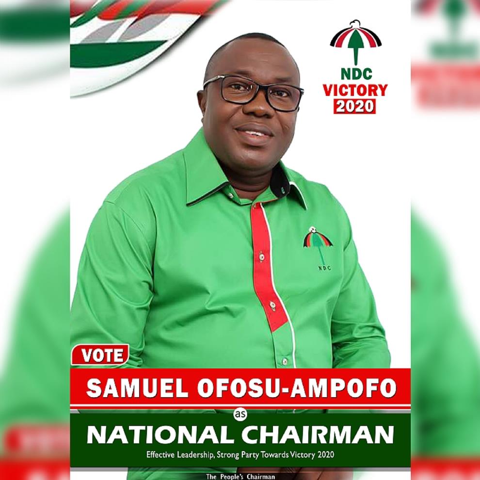 Ofosu-Ampofo Guns For NDC National Chairmanship Position