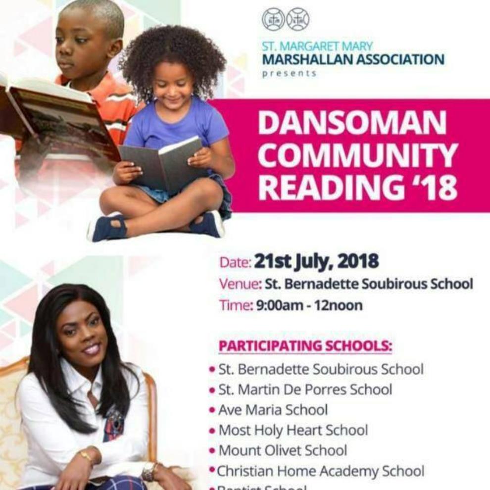 ‘Dansoman Community Reading’18’ Comes Off Saturday, June 21