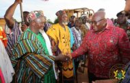 Akufo-Addo Cuts Sod For 25.7km Nasia-Janga Road In Northern Region