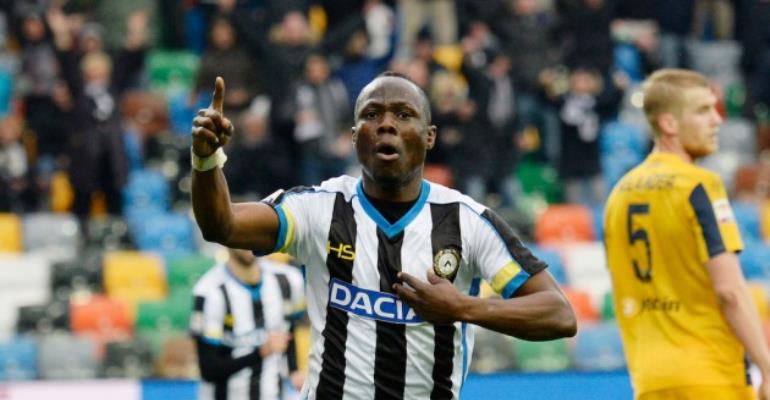 Udinese Star Emmanuel Agyemang-Badu To Miss Start Of Serie A Season