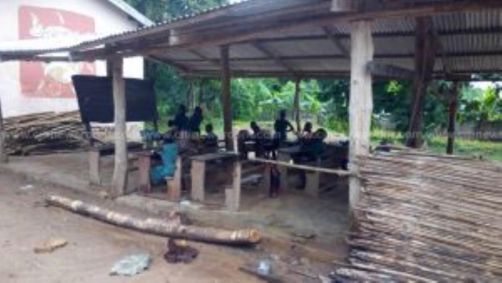 Schools Under Trees: Ho Community Turns ICT Centre Into Classroom