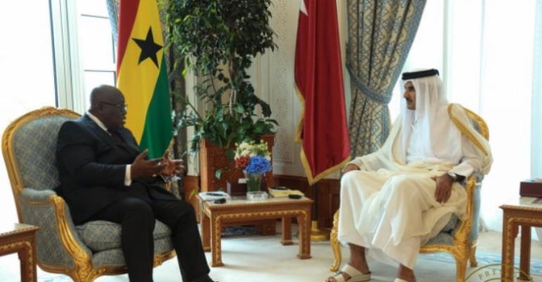 “You Are Governing Ghana Well” – Emir Of Qatar Commends Akufo-Addo