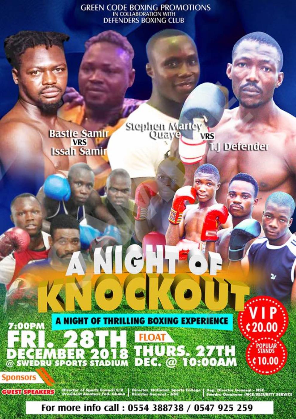 The Birth Of Swedru Boxing Will Be Officially Launched On Monday November 5th At The Town Hall