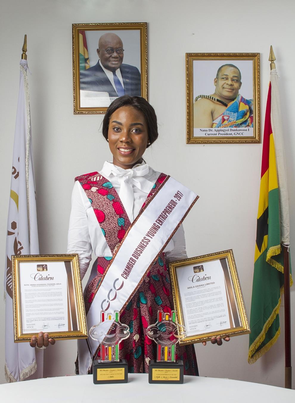 Akila Ghana Wins Two Awards At G.N.C.C.I. Awards