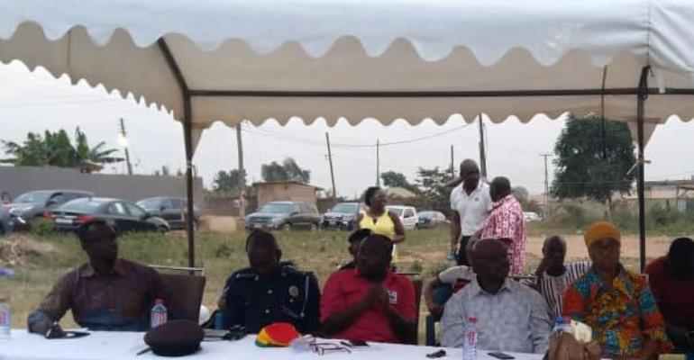 MP Urges Pokuase Residents to Form Association Against Crime