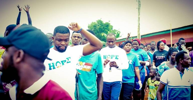 HOPE Campaign Goes To Bompieso With Cleanup Exercise