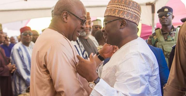 Mahama Shocks Bawumia