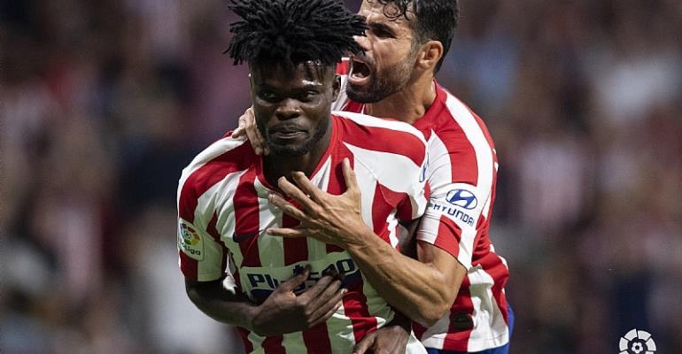 Thomas Partey Elated With Atletico Madrid Win Over Eibar