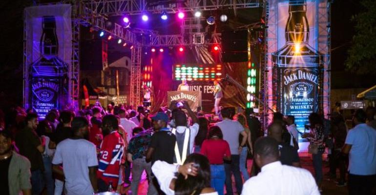 Jack Daniels Music Fest: Ghanaian Musicians Rock The Streets Of Accra