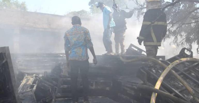 Fire Destroys Abandoned SADA Tricycles In Wa