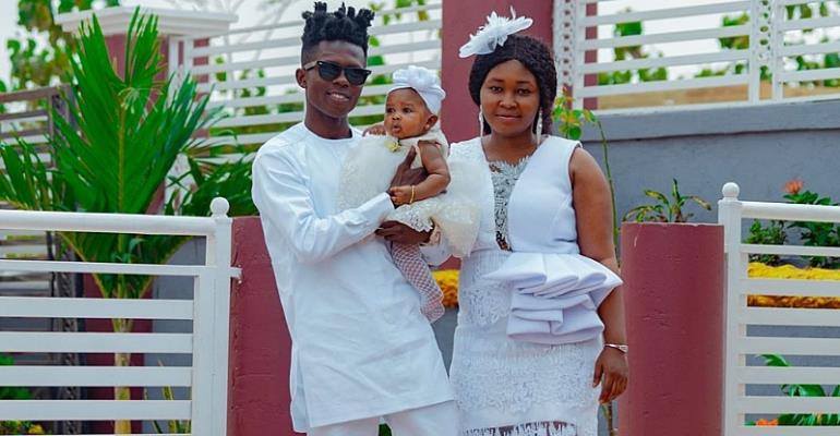 Strongman Shares Picture Of Daughter Moments After Naming Ceremony