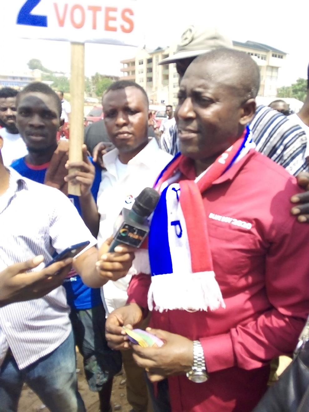 NPP Weija-Gbawe Mafia At Work As Aspirant Meets Locked Up Office