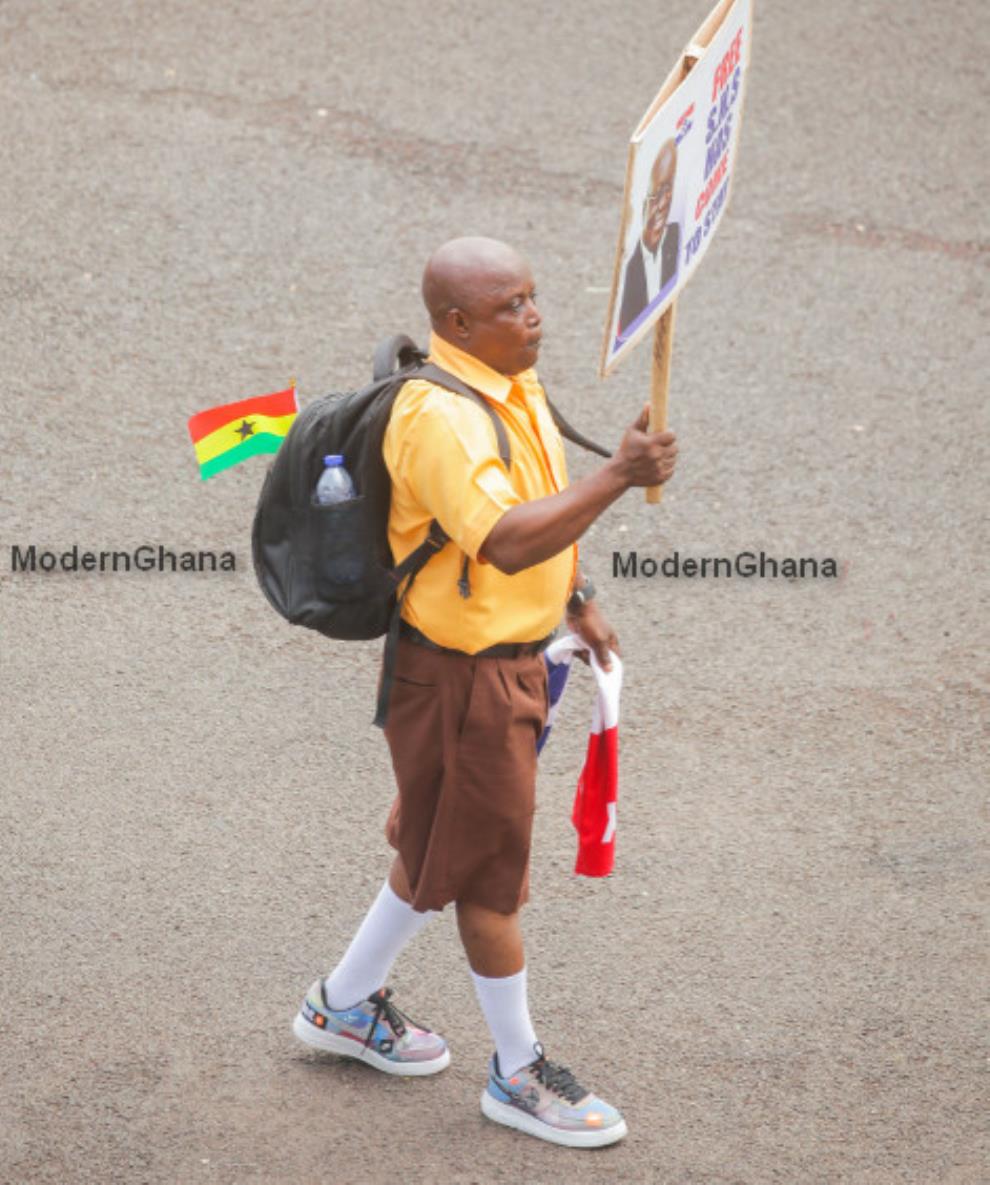 Ghana@63: Check The Man Who Stole The Show At The Independence Day Parade In Kumasi [Exclusive Photos]