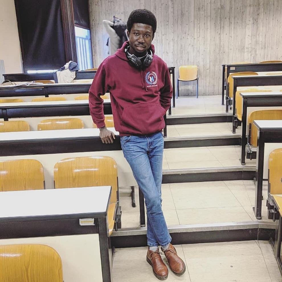 Ghanaian Student Studying In Italy Shares His Condition Amidst COVID-19 Pandemic