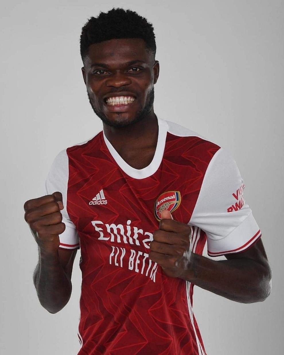 Arsenal Finally Announce Thomas Partey's Arrival [Photos]