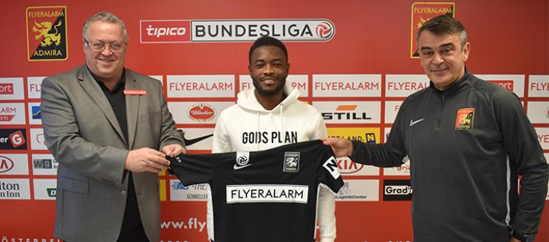 Ghanaian winger David Atanga joins FC Admira Wacker on loan